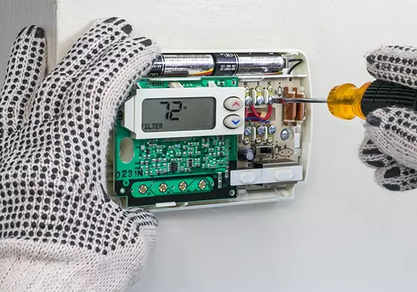 Thermostat with Low Batteries